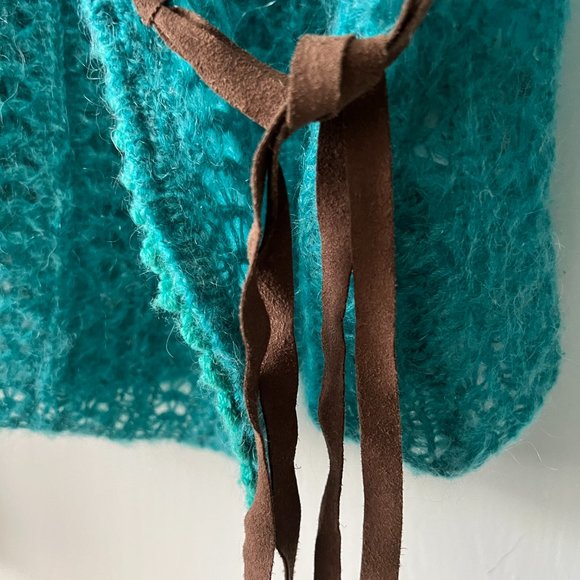 Oilily Mohair Wrap Sweater (L) - Picture 3 of 5